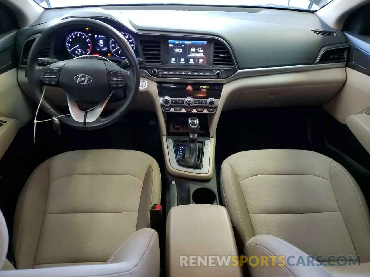 8 fotografías del automóvil dañado 5NPD84LF9LH623450 HYUNDAI ELANTRA 2020