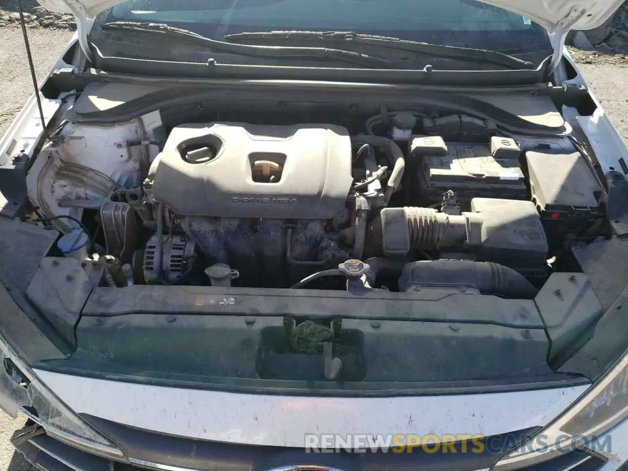11 fotografías del automóvil dañado 5NPD84LF9LH629488 HYUNDAI ELANTRA 2020
