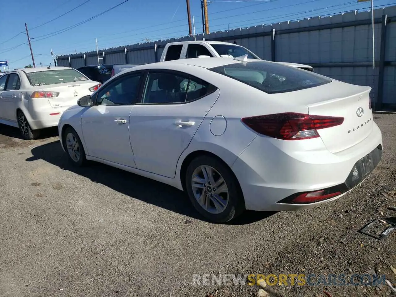 2 fotografías del automóvil dañado 5NPD84LF9LH629488 HYUNDAI ELANTRA 2020