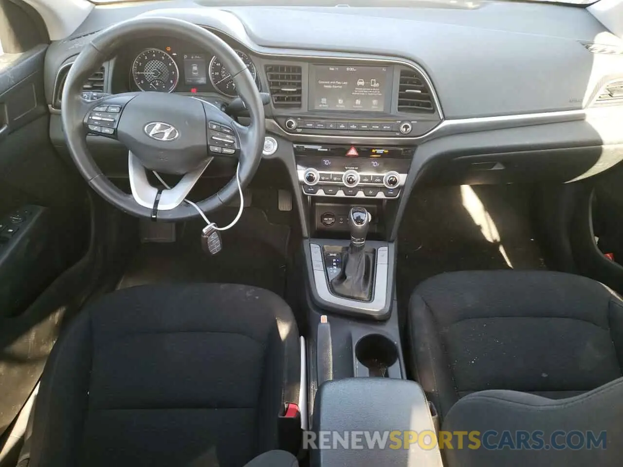 8 fotografías del automóvil dañado 5NPD84LF9LH629488 HYUNDAI ELANTRA 2020