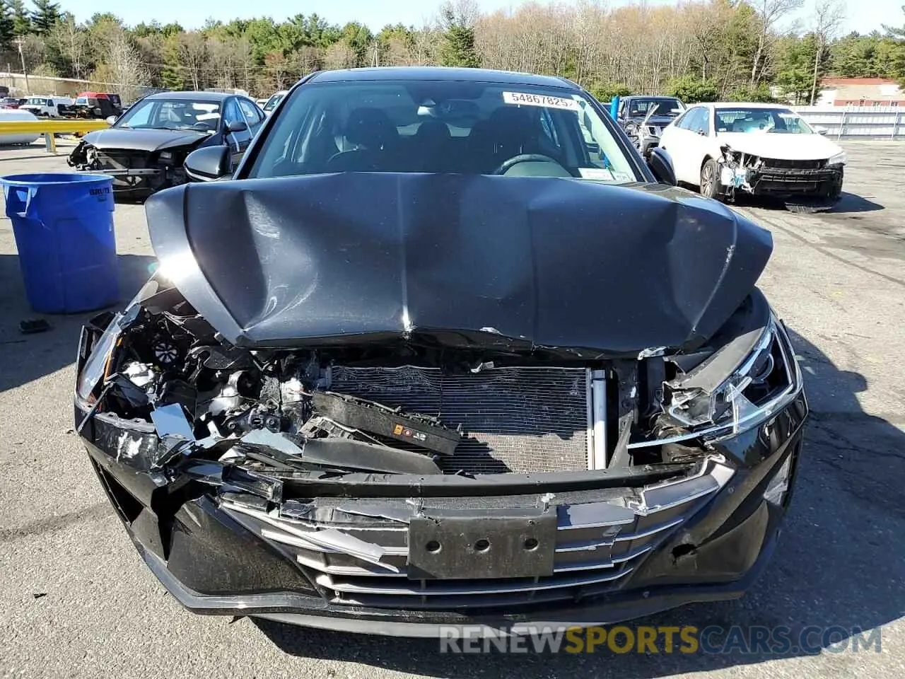 5 fotografías del automóvil dañado 5NPD84LF9LH631970 HYUNDAI ELANTRA 2020
