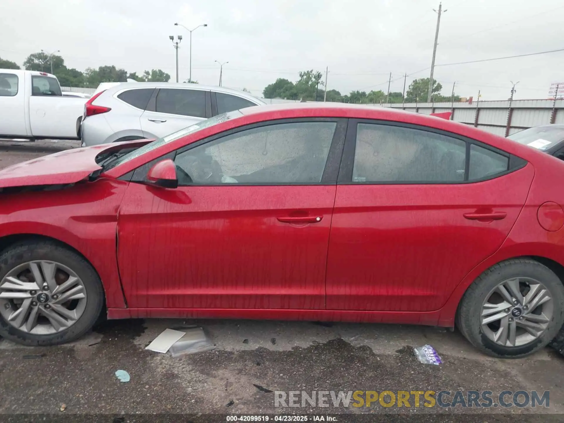 14 fotografías del automóvil dañado 5NPD84LF9LH632424 HYUNDAI ELANTRA 2020