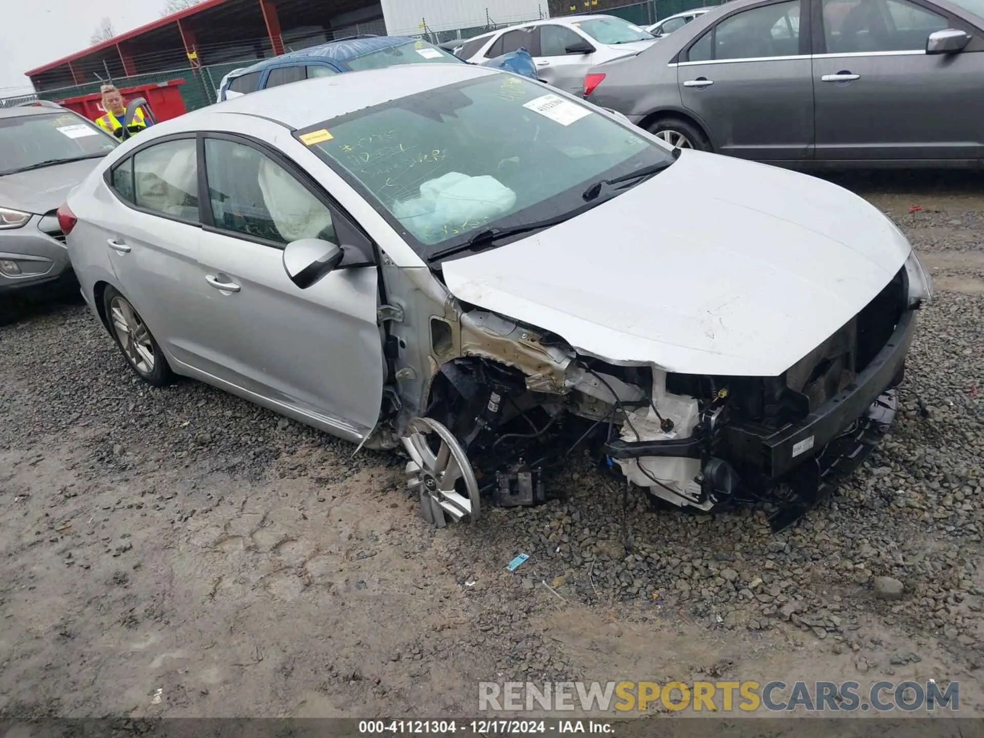 1 fotografías del automóvil dañado 5NPD84LFXLH508775 HYUNDAI ELANTRA 2020