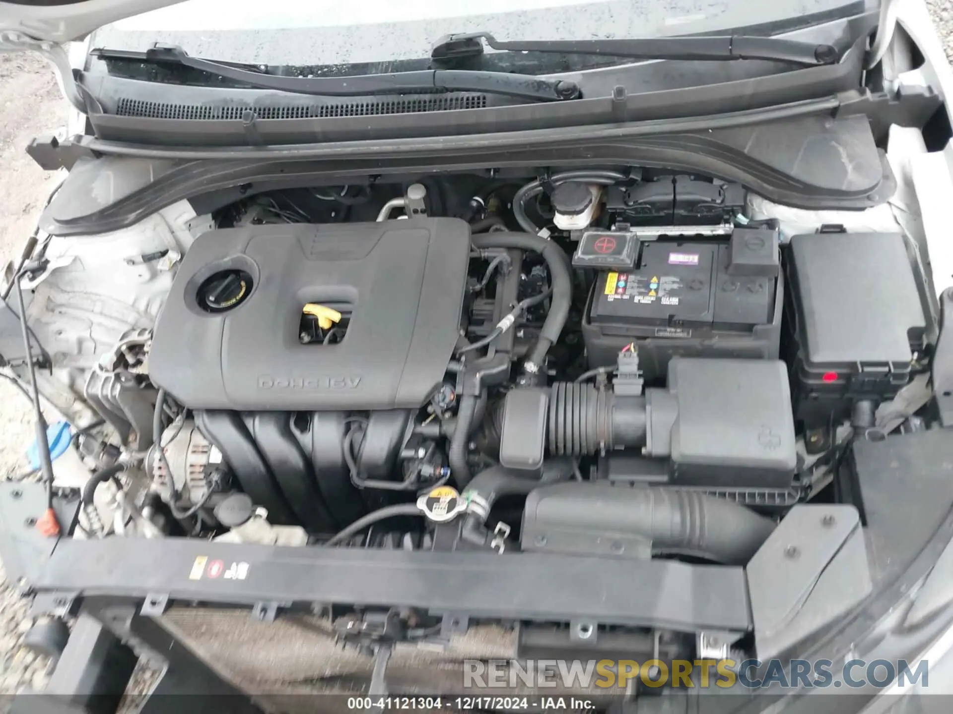 10 fotografías del automóvil dañado 5NPD84LFXLH508775 HYUNDAI ELANTRA 2020