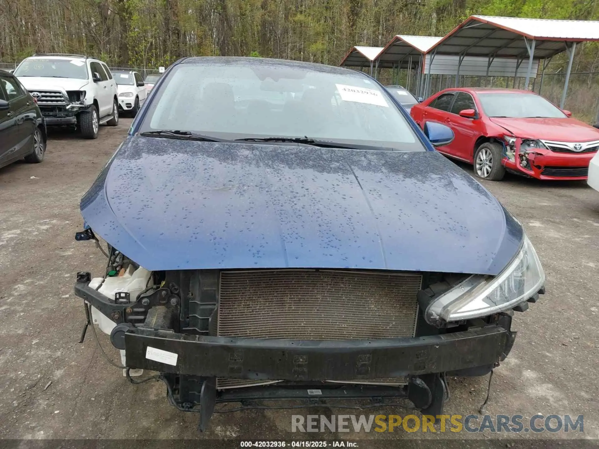 12 fotografías del automóvil dañado 5NPD84LFXLH509814 HYUNDAI ELANTRA 2020
