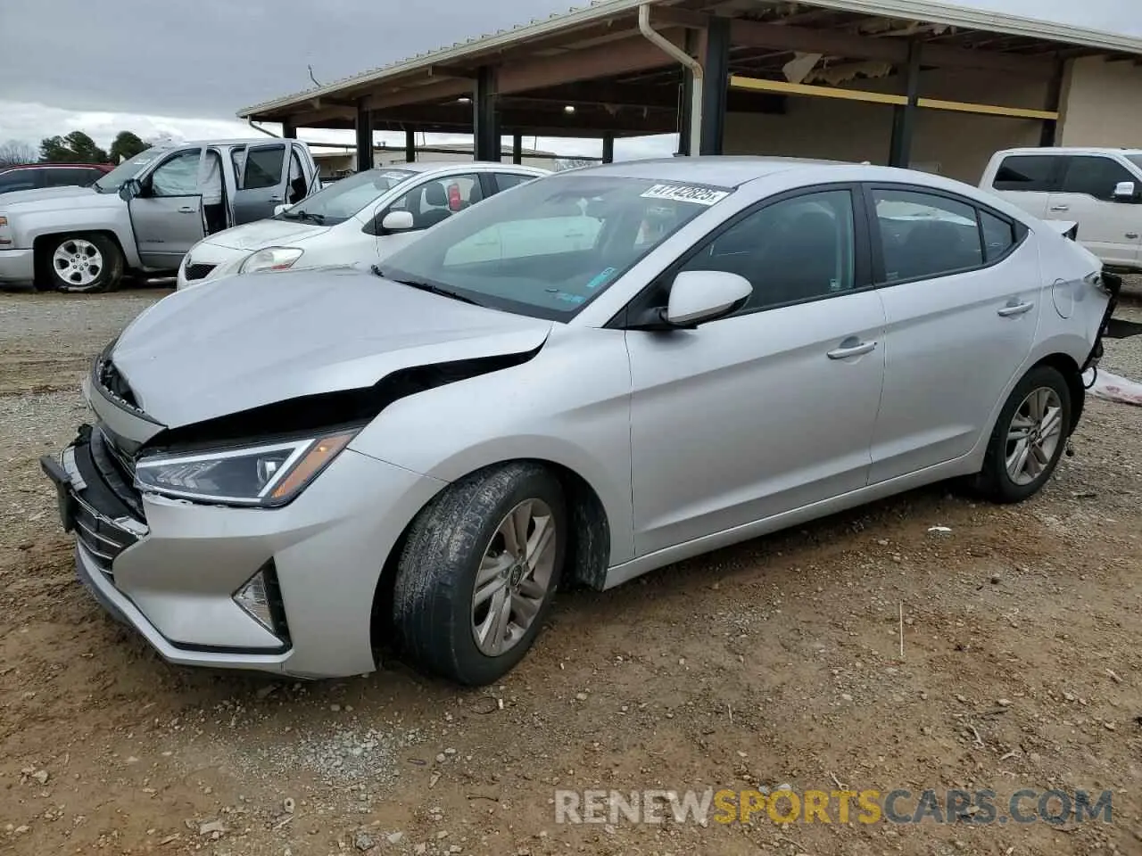 1 fotografías del automóvil dañado 5NPD84LFXLH519730 HYUNDAI ELANTRA 2020