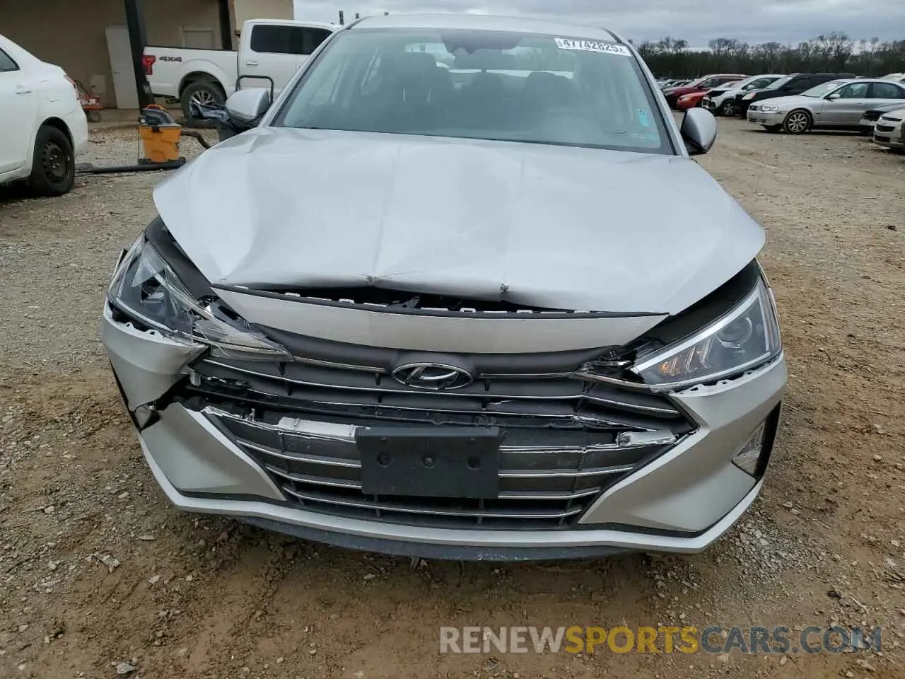5 fotografías del automóvil dañado 5NPD84LFXLH519730 HYUNDAI ELANTRA 2020
