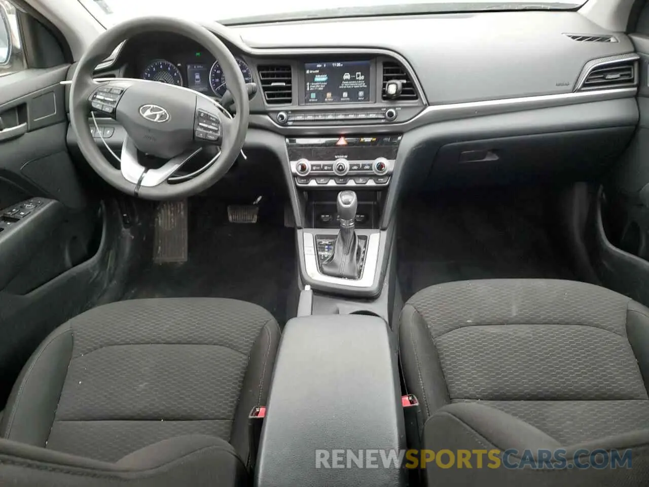 8 fotografías del automóvil dañado 5NPD84LFXLH519730 HYUNDAI ELANTRA 2020