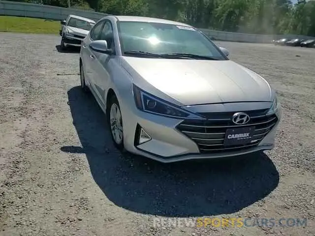 10 fotografías del automóvil dañado 5NPD84LFXLH530114 HYUNDAI ELANTRA 2020