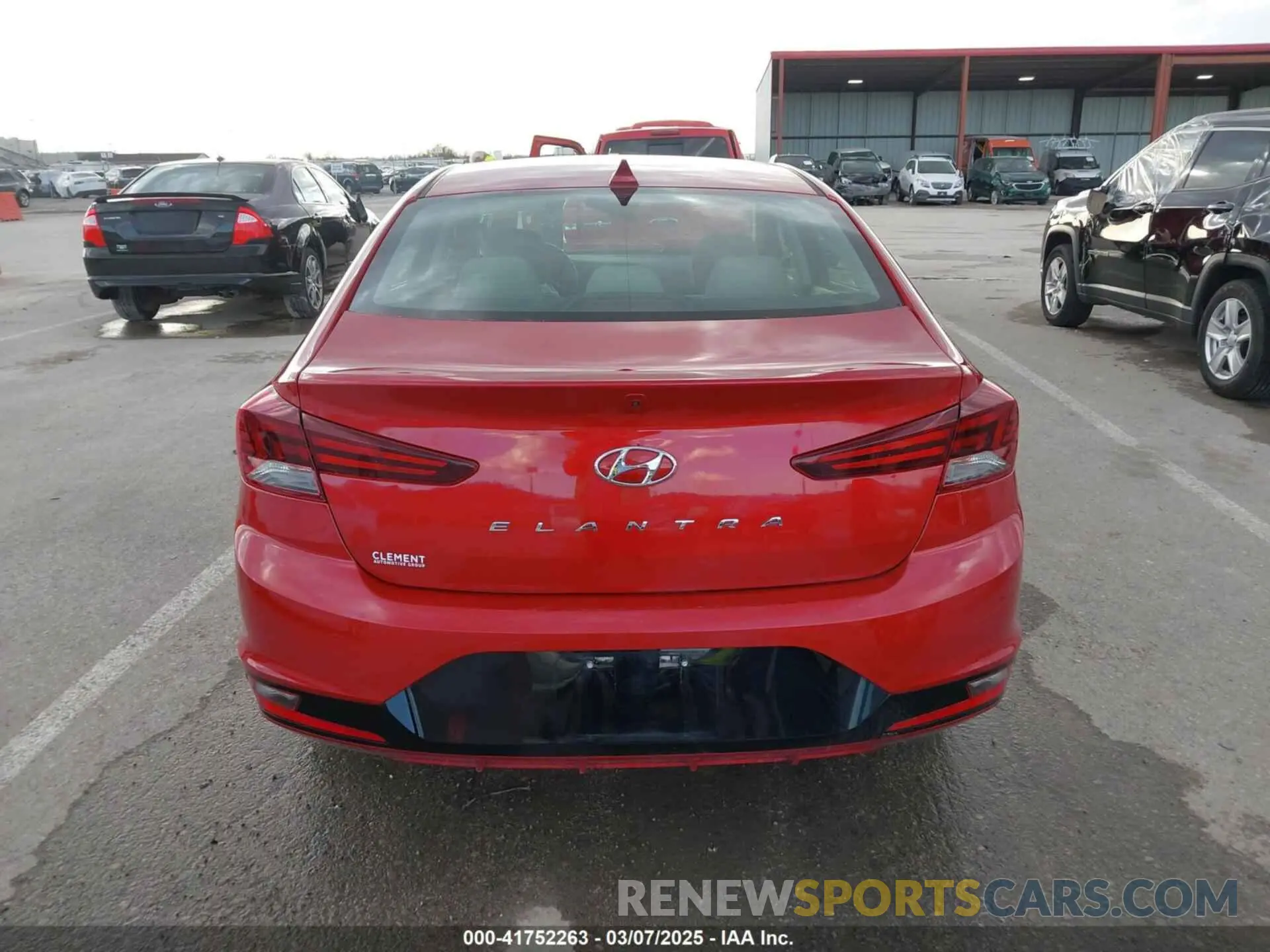 16 fotografías del automóvil dañado 5NPD84LFXLH534776 HYUNDAI ELANTRA 2020