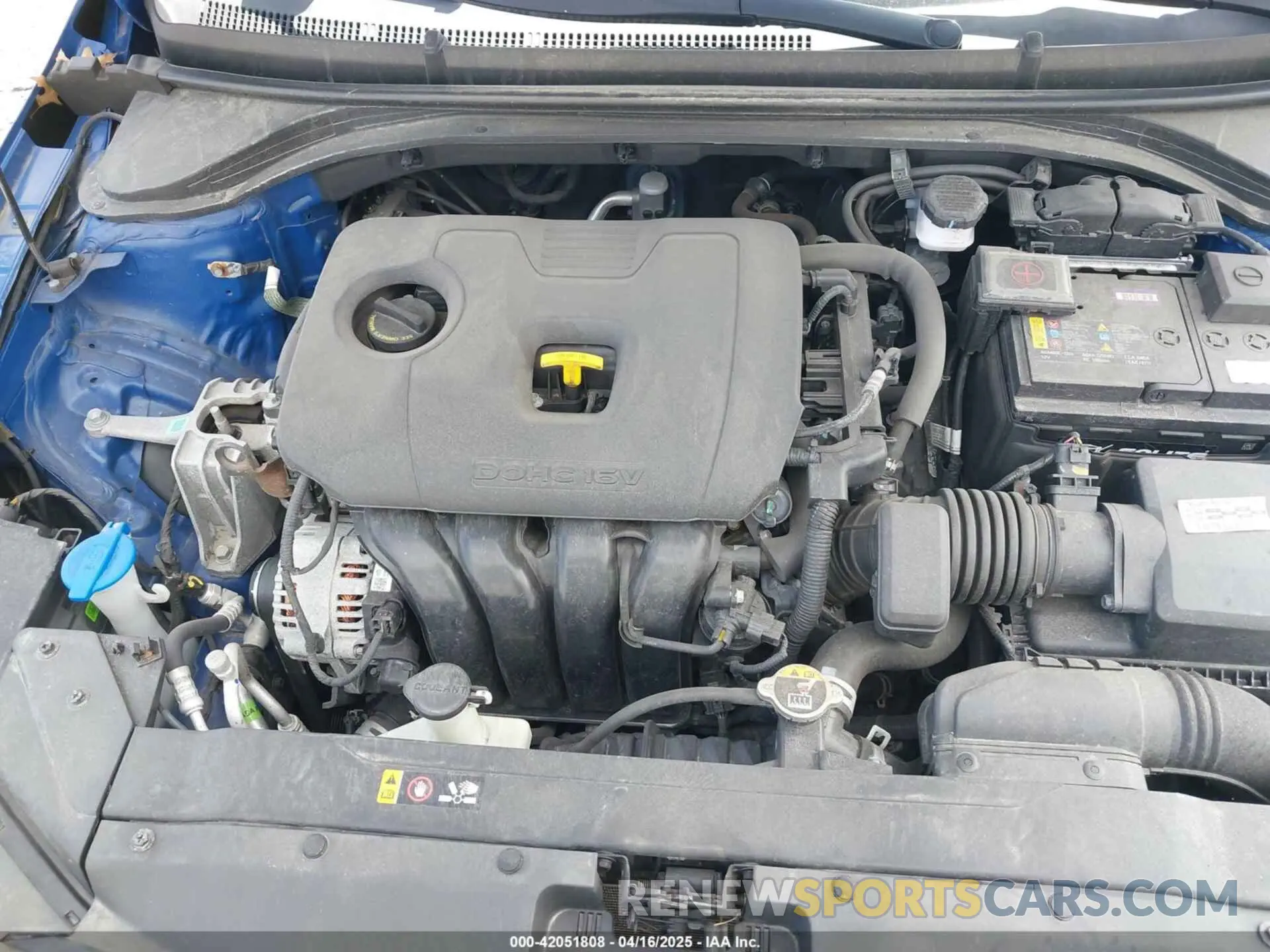 10 fotografías del automóvil dañado 5NPD84LFXLH537113 HYUNDAI ELANTRA 2020