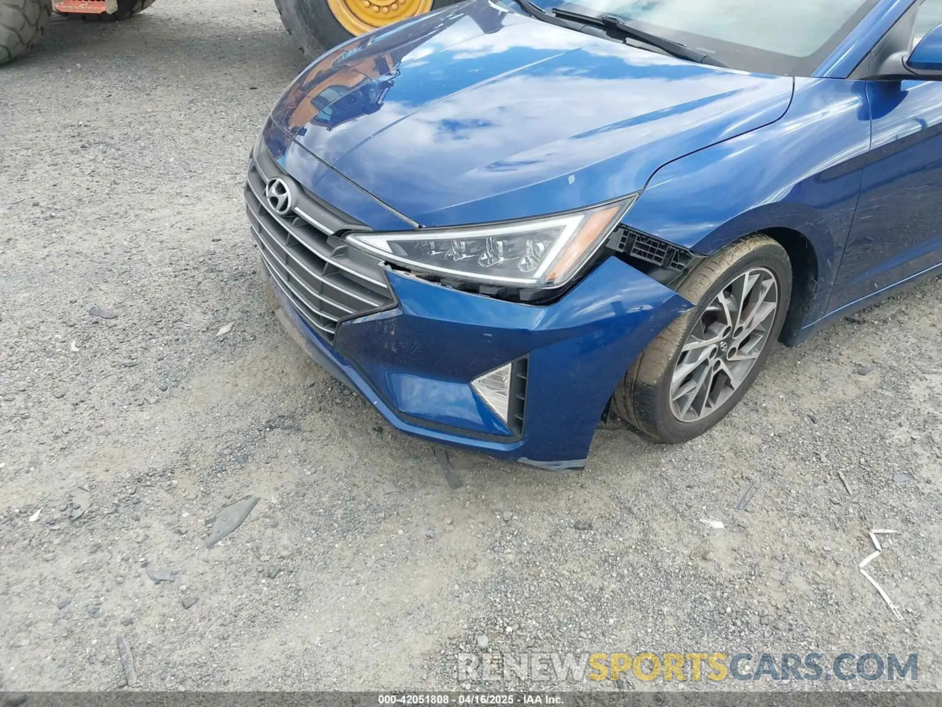 6 fotografías del automóvil dañado 5NPD84LFXLH537113 HYUNDAI ELANTRA 2020