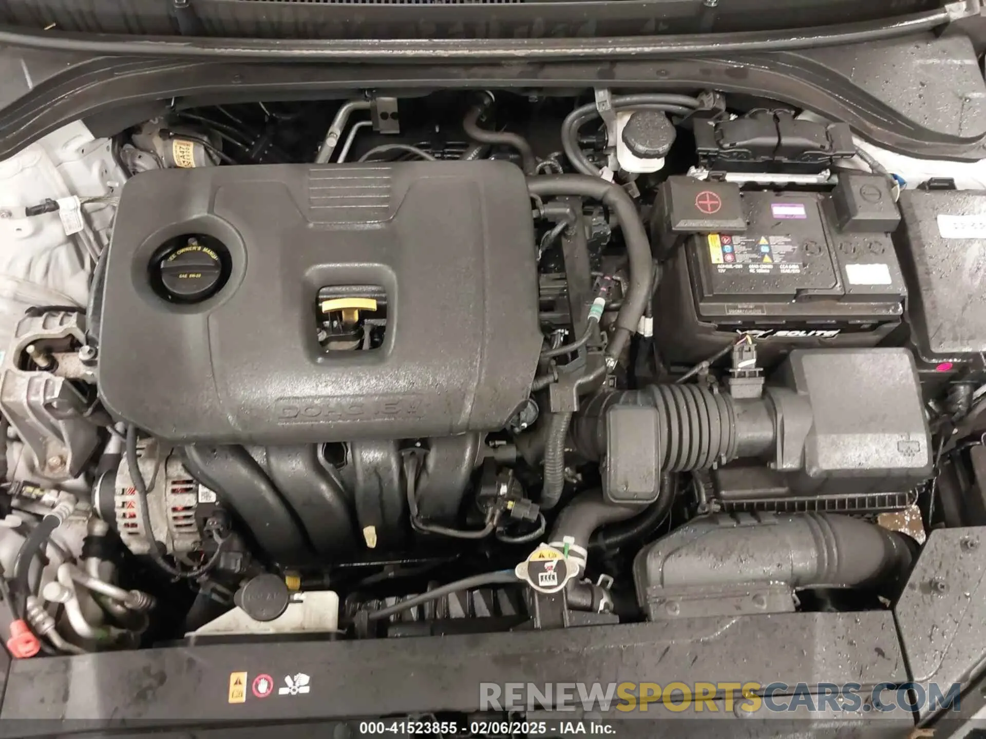 10 fotografías del automóvil dañado 5NPD84LFXLH537323 HYUNDAI ELANTRA 2020