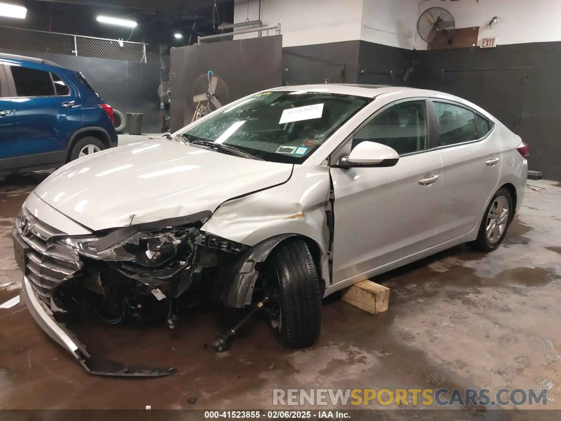 6 fotografías del automóvil dañado 5NPD84LFXLH537323 HYUNDAI ELANTRA 2020