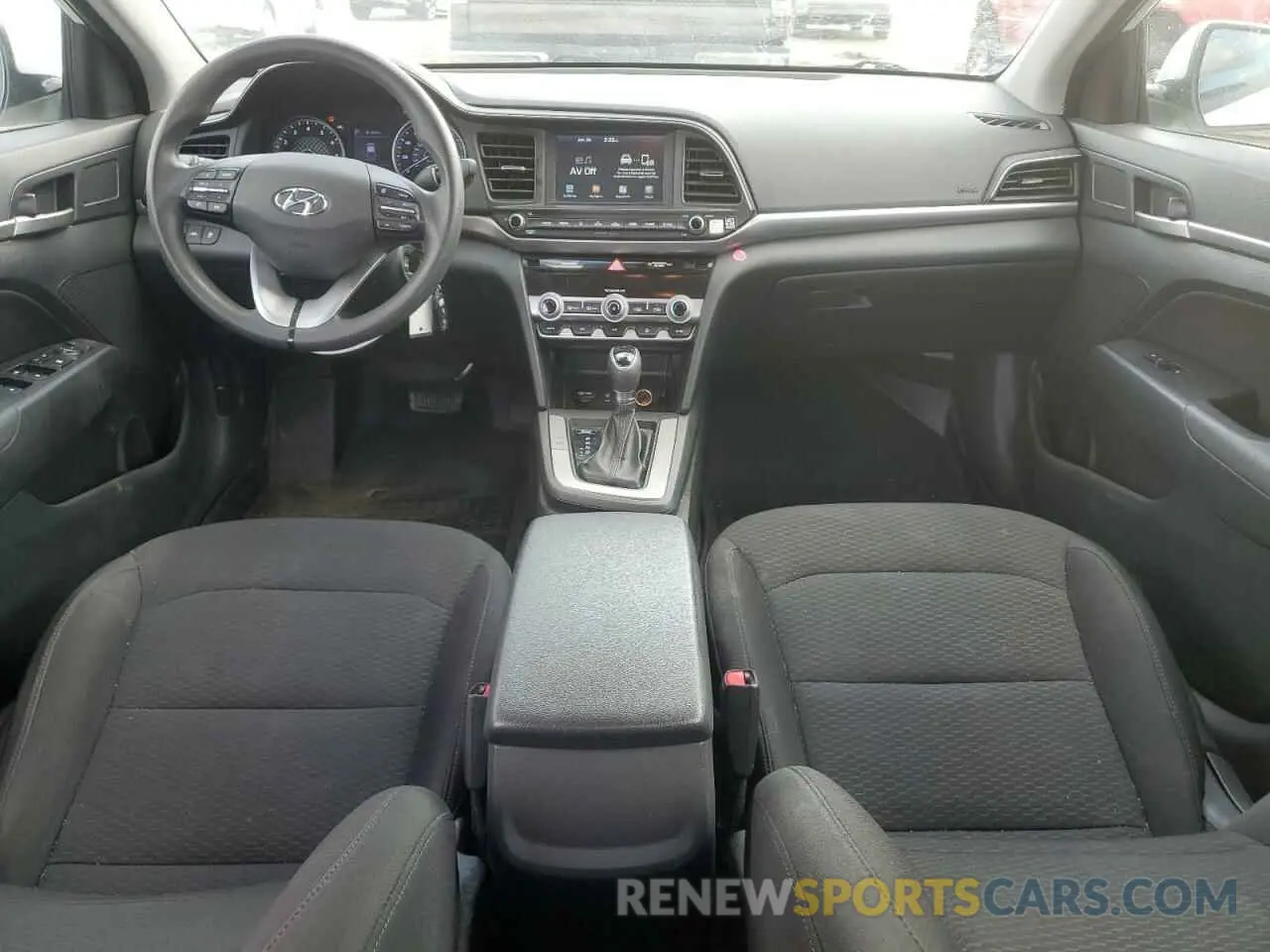8 fotografías del automóvil dañado 5NPD84LFXLH538942 HYUNDAI ELANTRA 2020