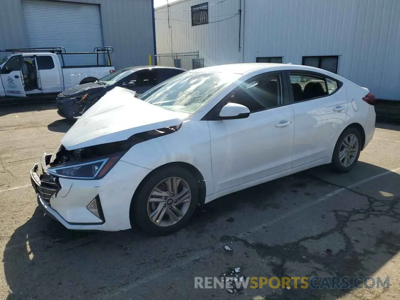 1 fotografías del automóvil dañado 5NPD84LFXLH546149 HYUNDAI ELANTRA 2020
