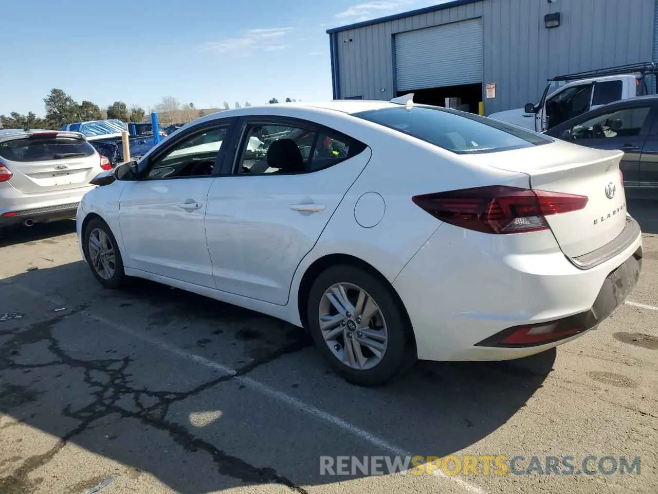 2 fotografías del automóvil dañado 5NPD84LFXLH546149 HYUNDAI ELANTRA 2020
