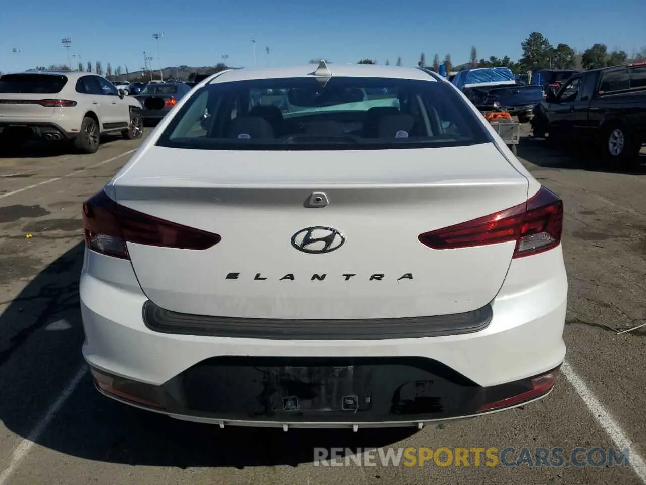 6 fotografías del automóvil dañado 5NPD84LFXLH546149 HYUNDAI ELANTRA 2020