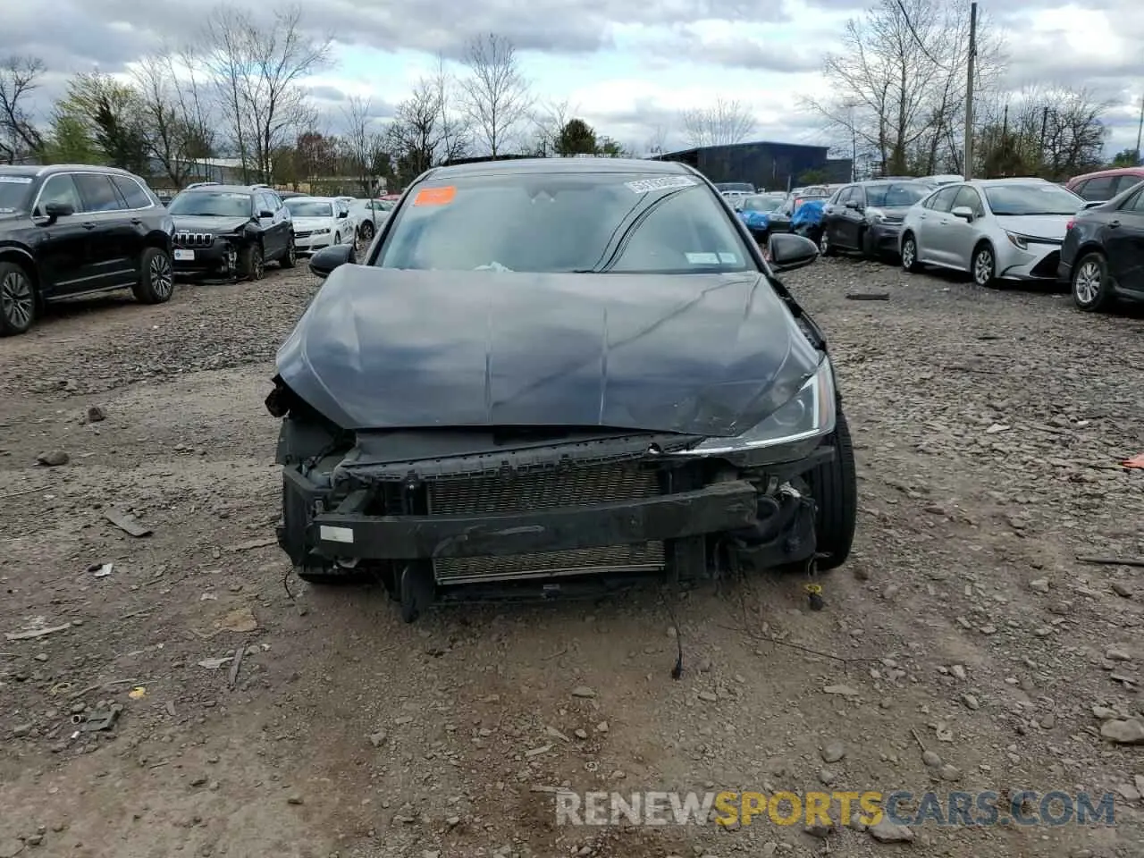 5 fotografías del automóvil dañado 5NPD84LFXLH552419 HYUNDAI ELANTRA 2020