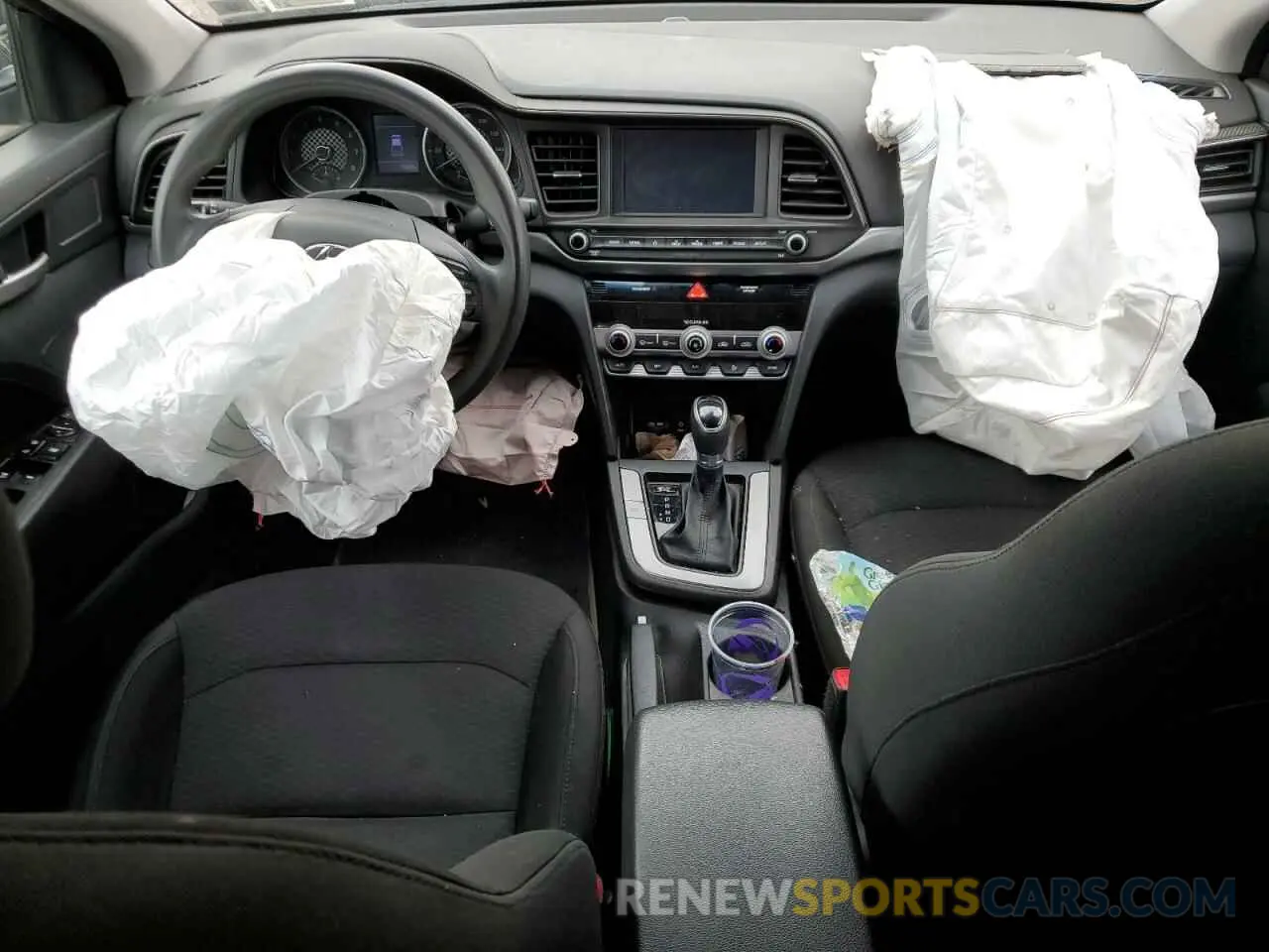8 fotografías del automóvil dañado 5NPD84LFXLH552419 HYUNDAI ELANTRA 2020