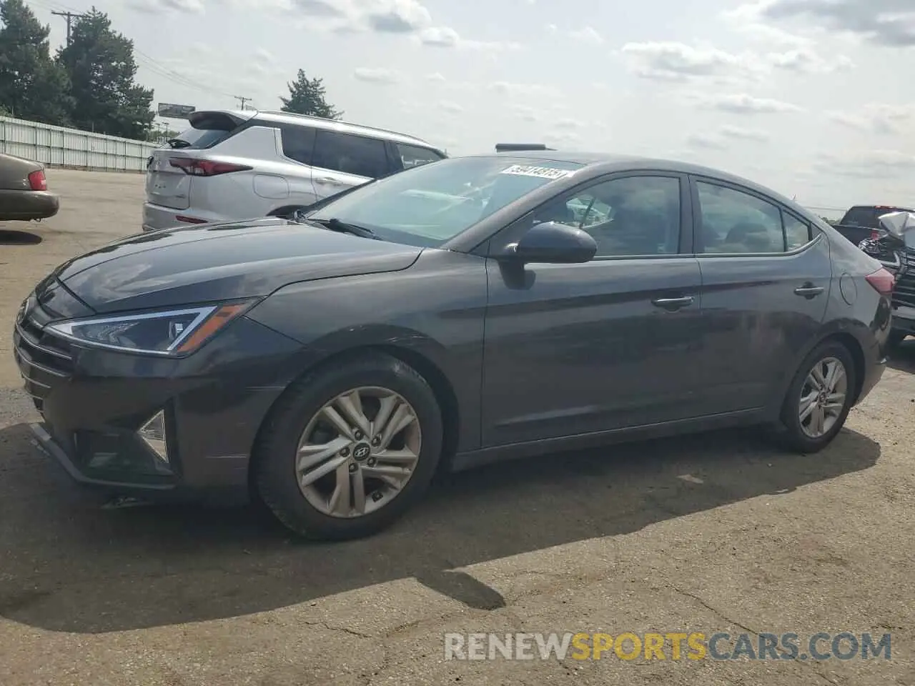 1 fotografías del automóvil dañado 5NPD84LFXLH553165 HYUNDAI ELANTRA 2020