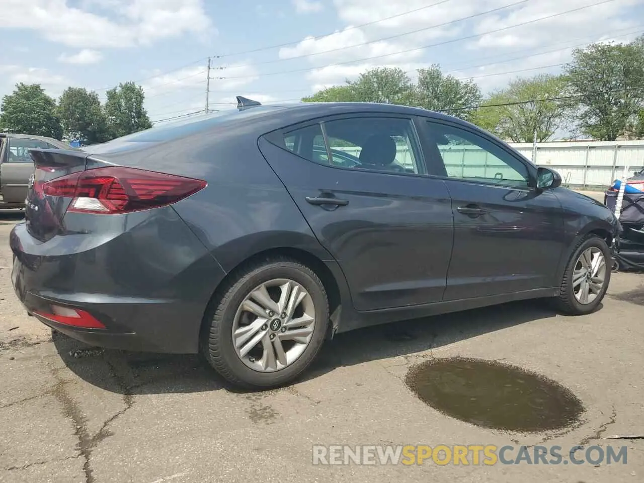 3 fotografías del automóvil dañado 5NPD84LFXLH553165 HYUNDAI ELANTRA 2020