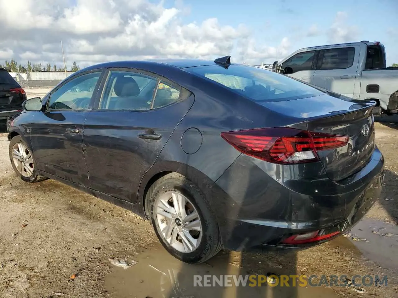 2 fotografías del automóvil dañado 5NPD84LFXLH558091 HYUNDAI ELANTRA 2020