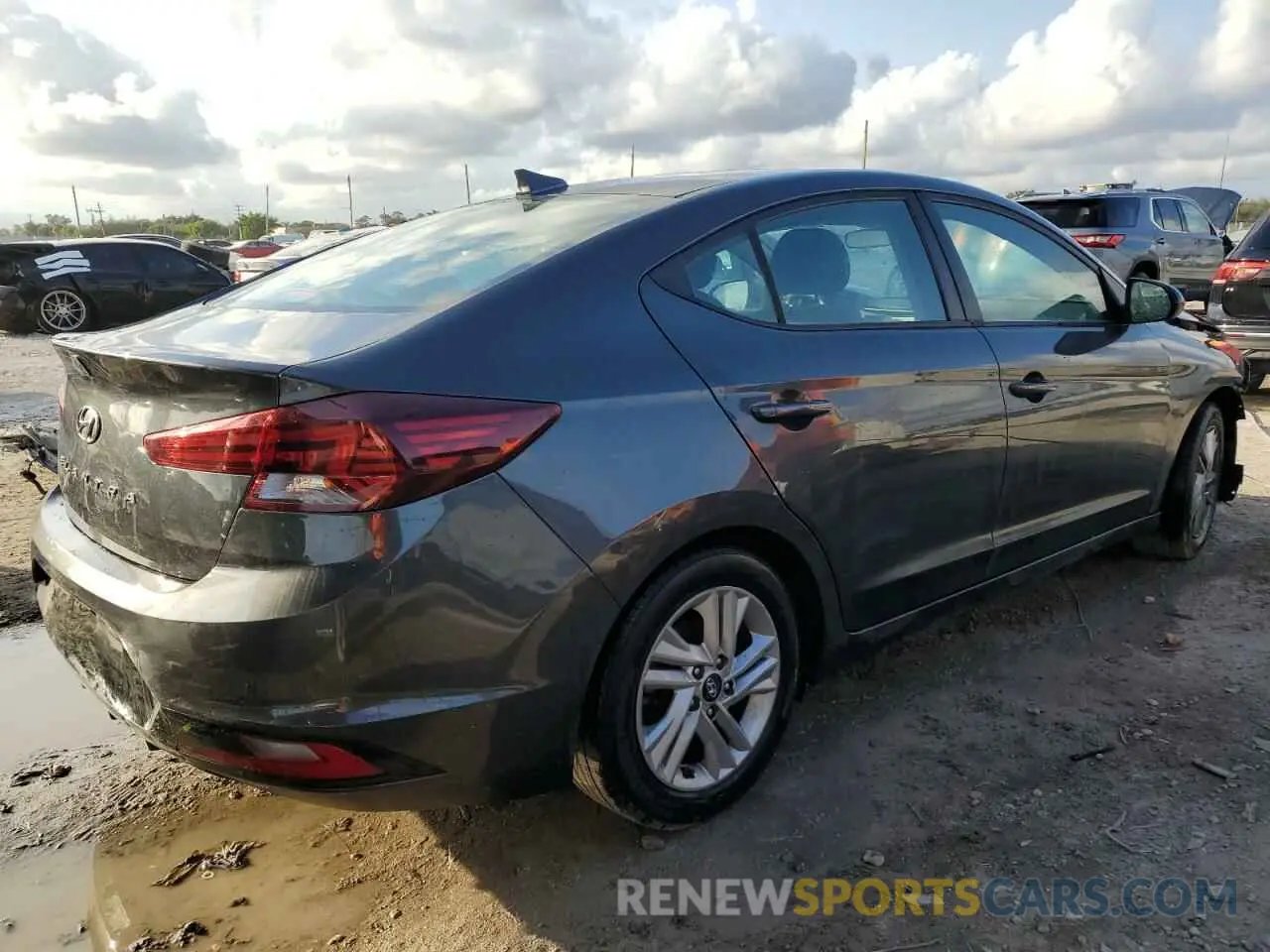 3 fotografías del automóvil dañado 5NPD84LFXLH558091 HYUNDAI ELANTRA 2020