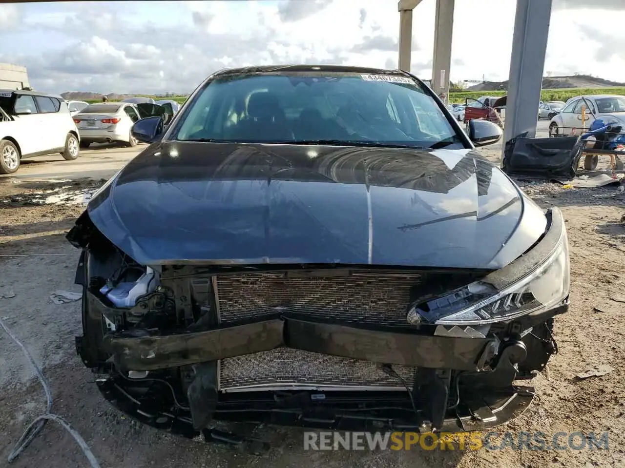 5 fotografías del automóvil dañado 5NPD84LFXLH558091 HYUNDAI ELANTRA 2020