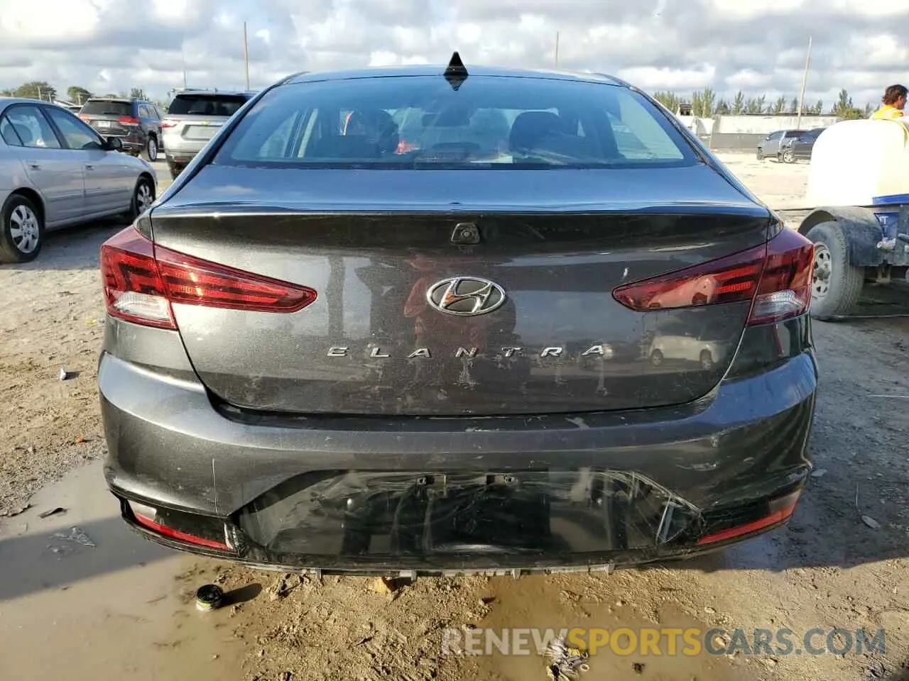 6 fotografías del automóvil dañado 5NPD84LFXLH558091 HYUNDAI ELANTRA 2020