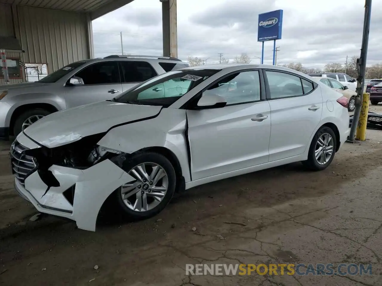 1 fotografías del automóvil dañado 5NPD84LFXLH562268 HYUNDAI ELANTRA 2020