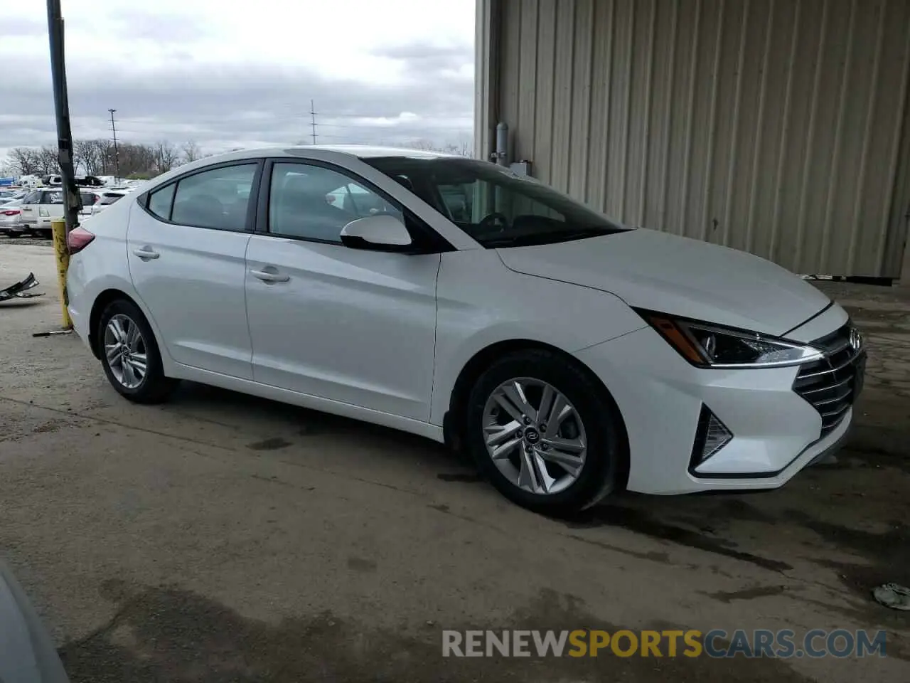 4 fotografías del automóvil dañado 5NPD84LFXLH562268 HYUNDAI ELANTRA 2020