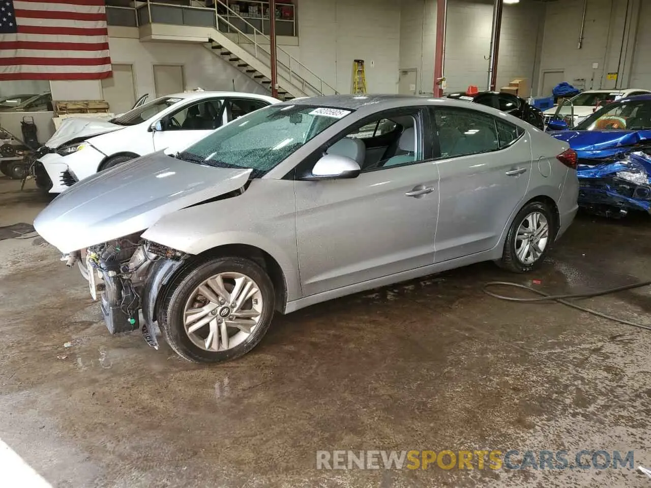 1 fotografías del automóvil dañado 5NPD84LFXLH562366 HYUNDAI ELANTRA 2020