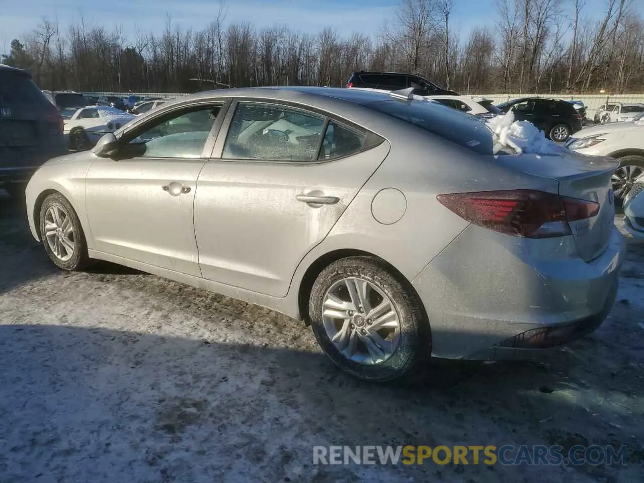 2 fotografías del automóvil dañado 5NPD84LFXLH569981 HYUNDAI ELANTRA 2020