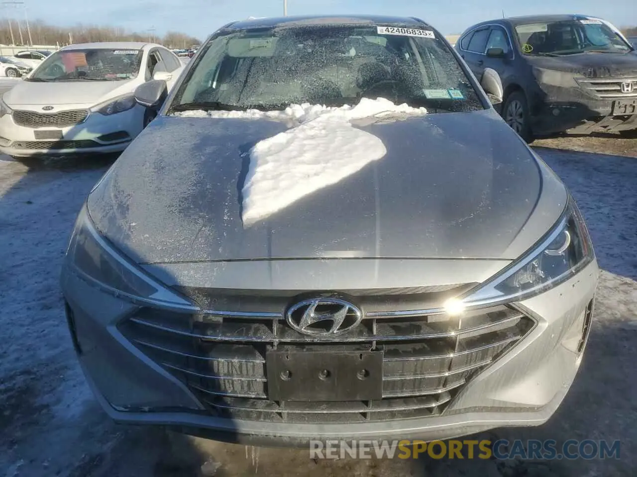5 fotografías del automóvil dañado 5NPD84LFXLH569981 HYUNDAI ELANTRA 2020