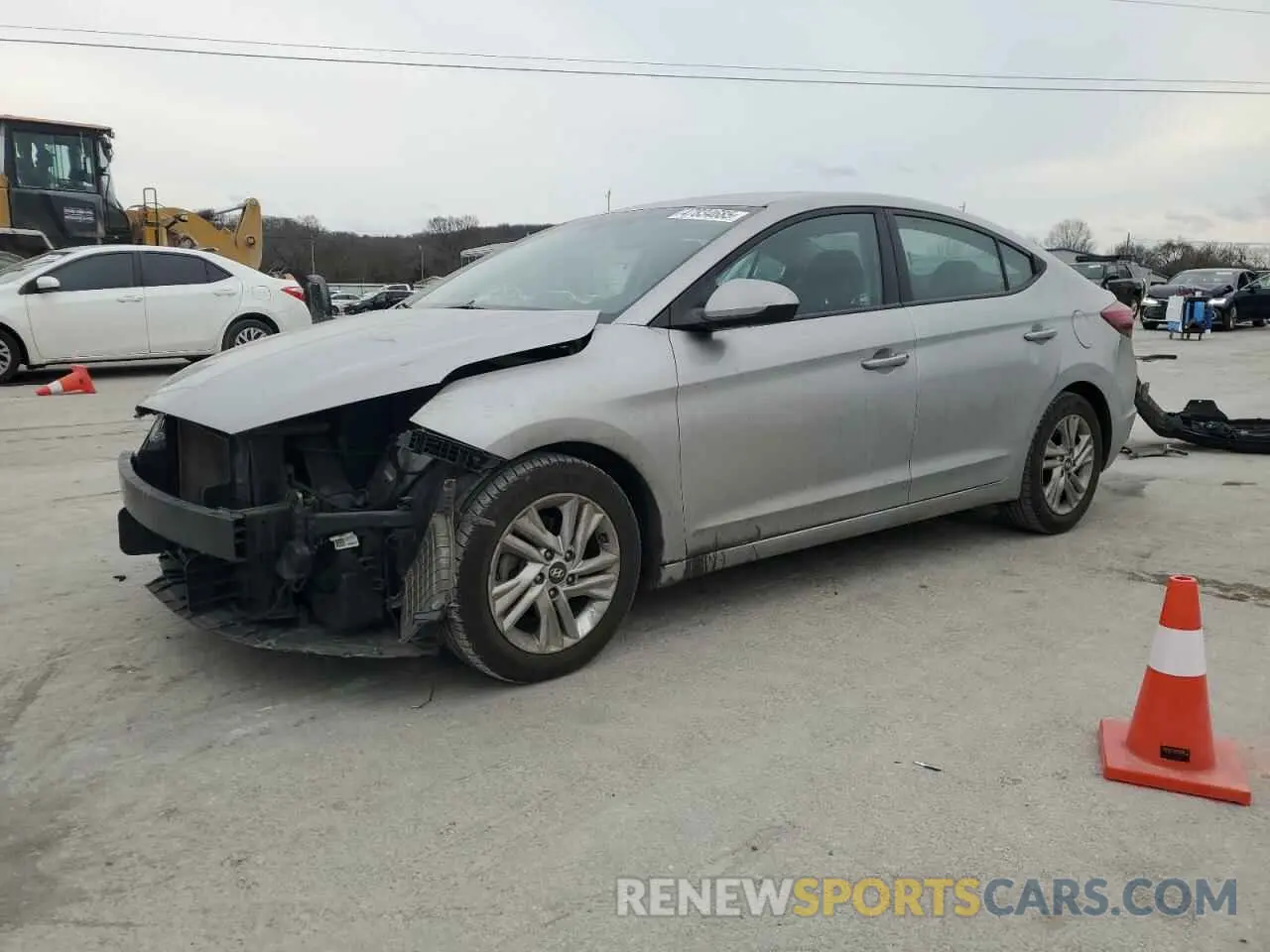 1 fotografías del automóvil dañado 5NPD84LFXLH576106 HYUNDAI ELANTRA 2020