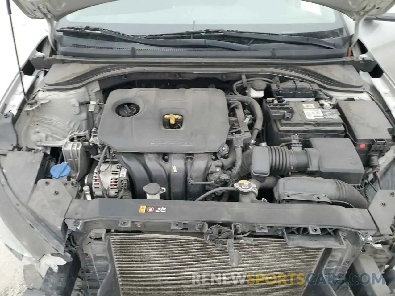 12 fotografías del automóvil dañado 5NPD84LFXLH576106 HYUNDAI ELANTRA 2020