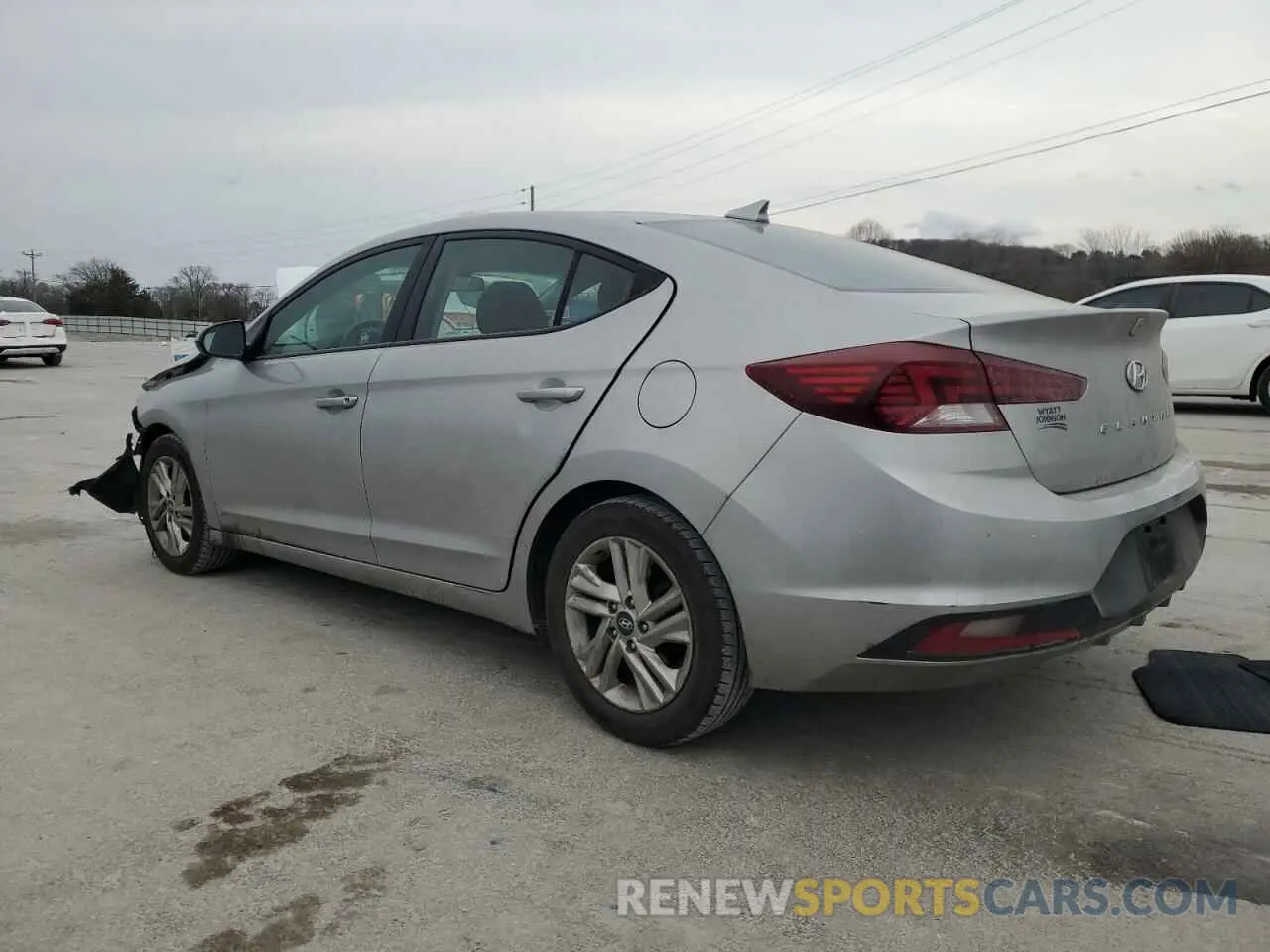 2 fotografías del automóvil dañado 5NPD84LFXLH576106 HYUNDAI ELANTRA 2020