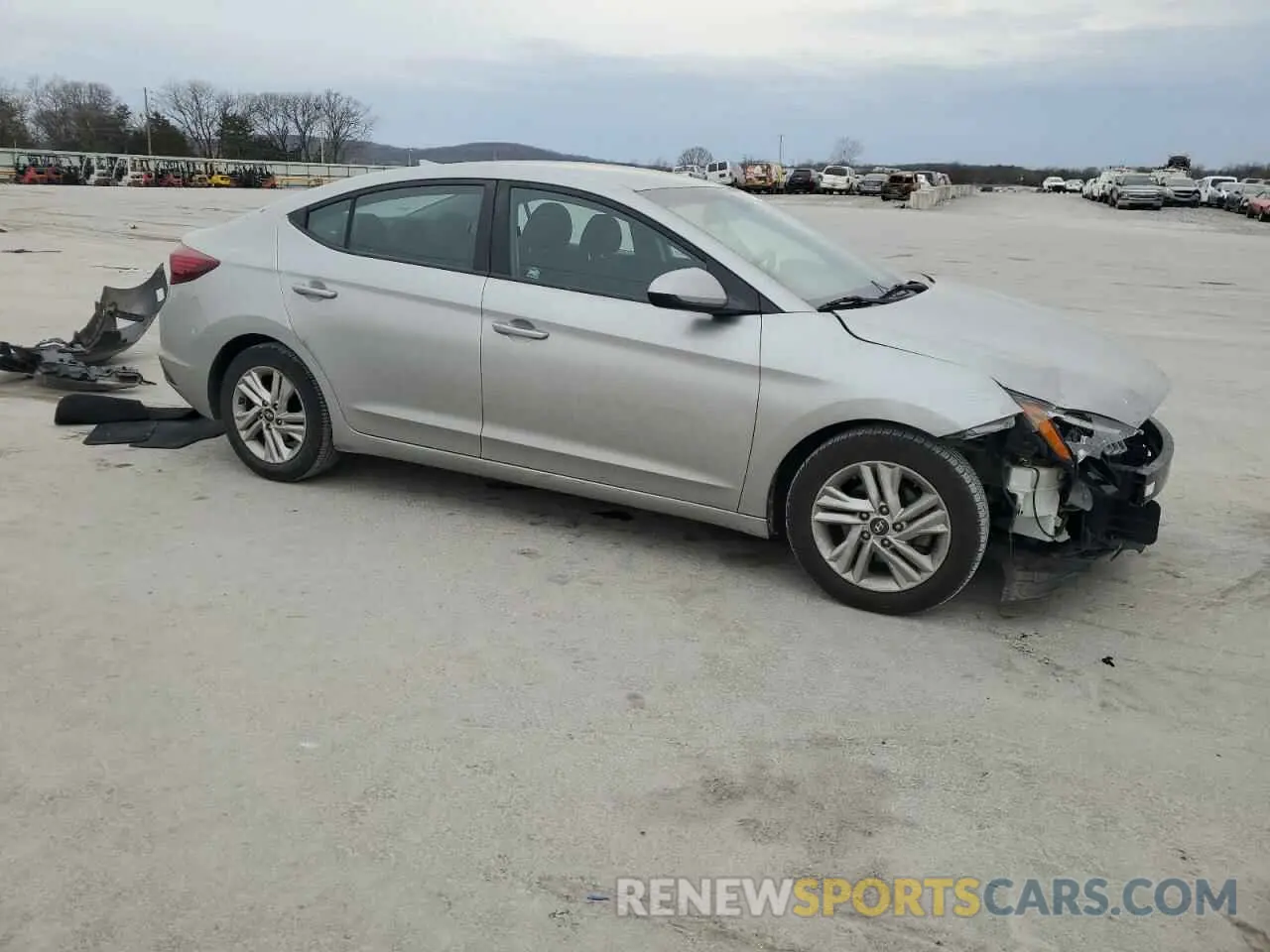4 fotografías del automóvil dañado 5NPD84LFXLH576106 HYUNDAI ELANTRA 2020