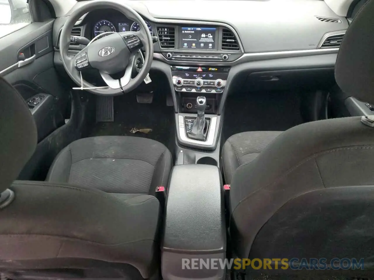 8 fotografías del automóvil dañado 5NPD84LFXLH576106 HYUNDAI ELANTRA 2020