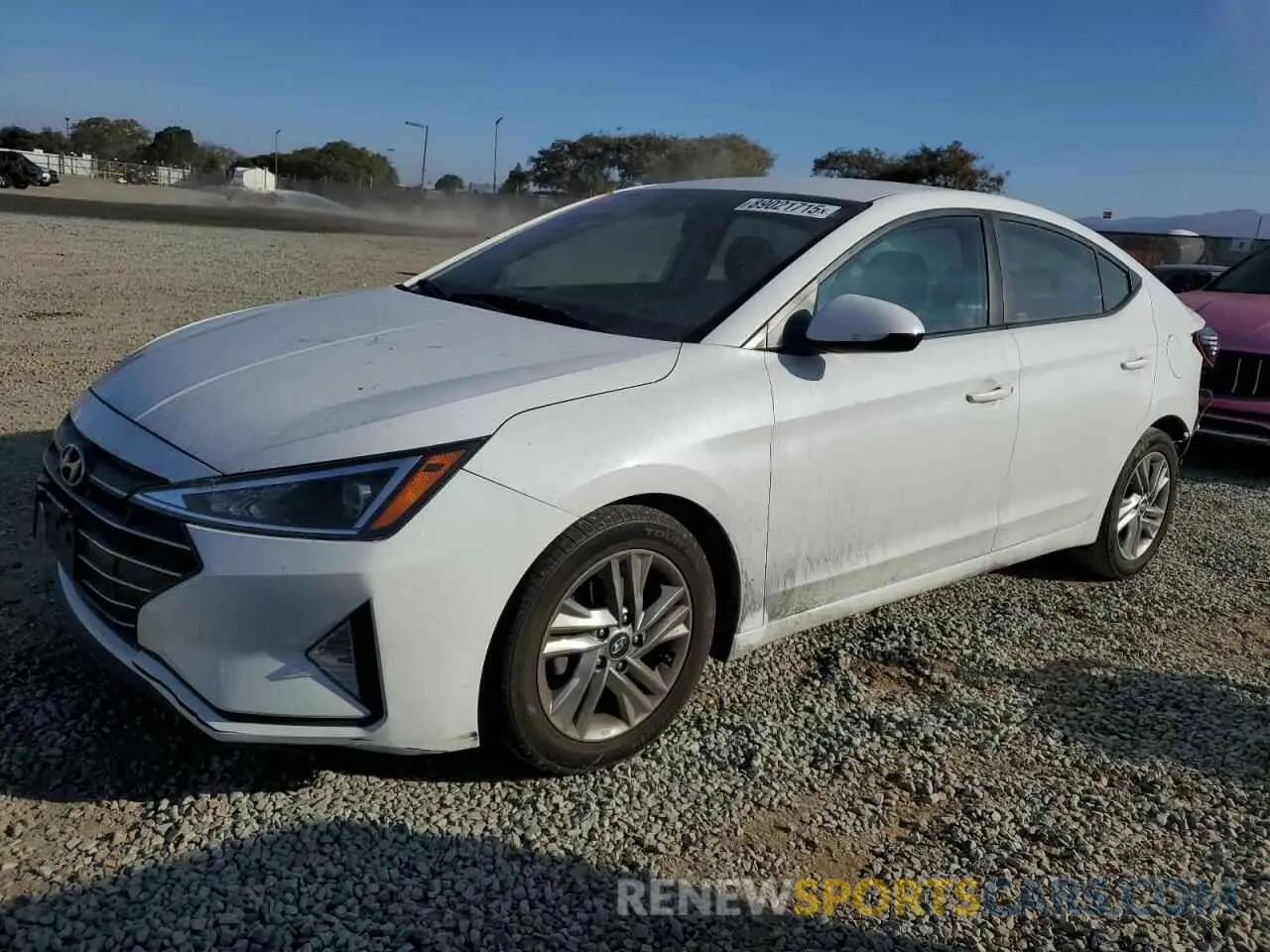 1 fotografías del automóvil dañado 5NPD84LFXLH577336 HYUNDAI ELANTRA 2020