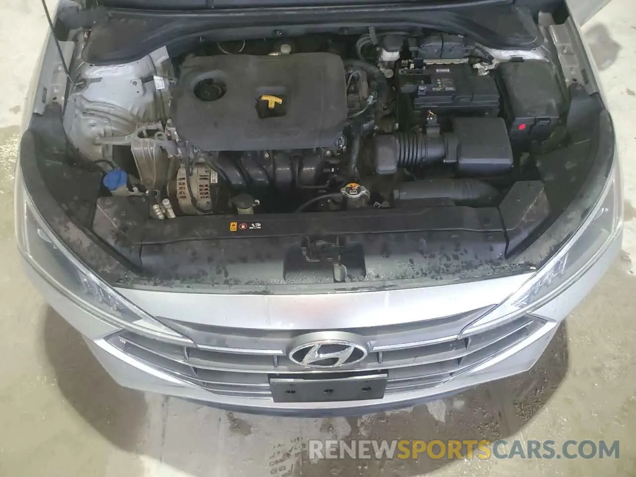 11 fotografías del automóvil dañado 5NPD84LFXLH578745 HYUNDAI ELANTRA 2020