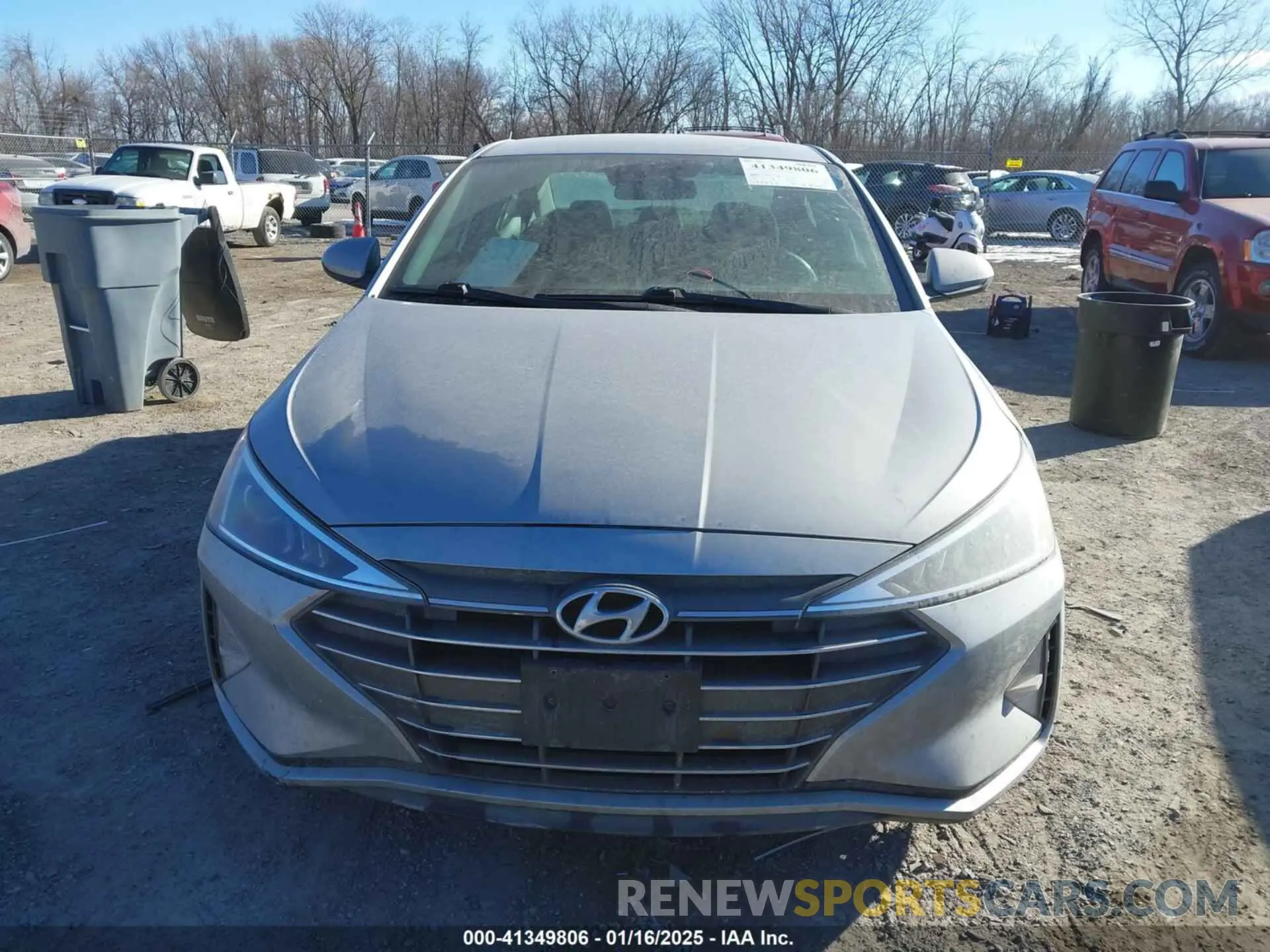 13 fotografías del automóvil dañado 5NPD84LFXLH580401 HYUNDAI ELANTRA 2020