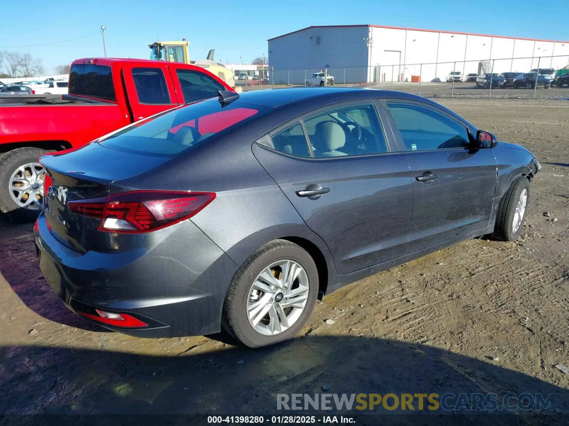 4 fotografías del automóvil dañado 5NPD84LFXLH582424 HYUNDAI ELANTRA 2020