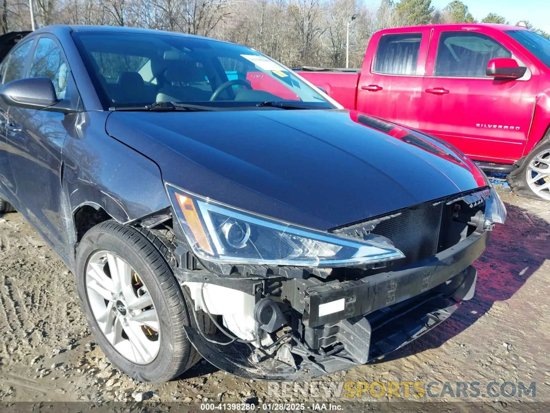 6 fotografías del automóvil dañado 5NPD84LFXLH582424 HYUNDAI ELANTRA 2020
