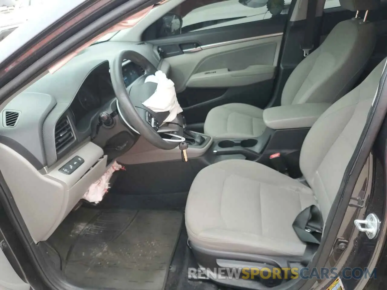 7 fotografías del automóvil dañado 5NPD84LFXLH583511 HYUNDAI ELANTRA 2020