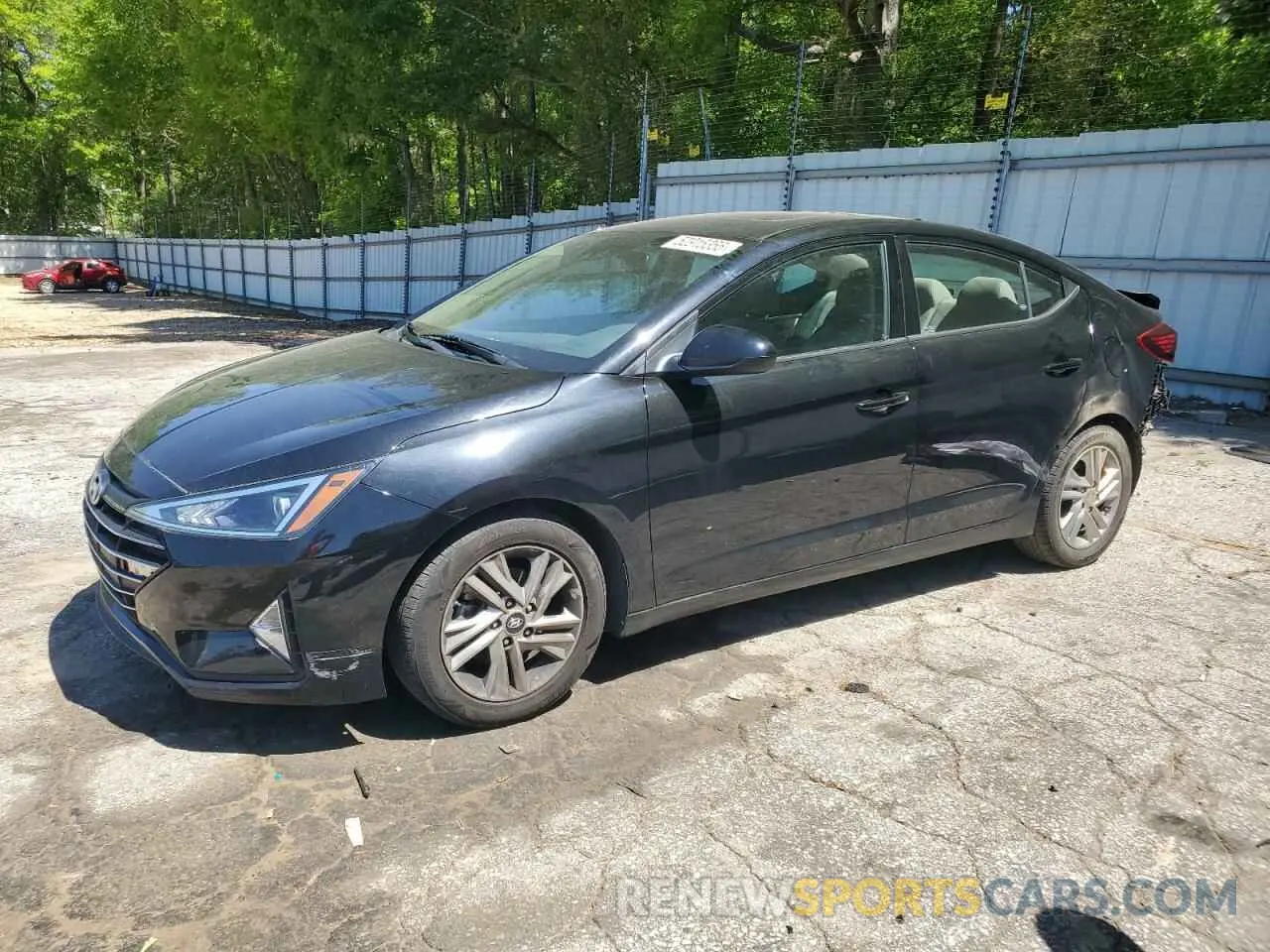 1 fotografías del automóvil dañado 5NPD84LFXLH585582 HYUNDAI ELANTRA 2020