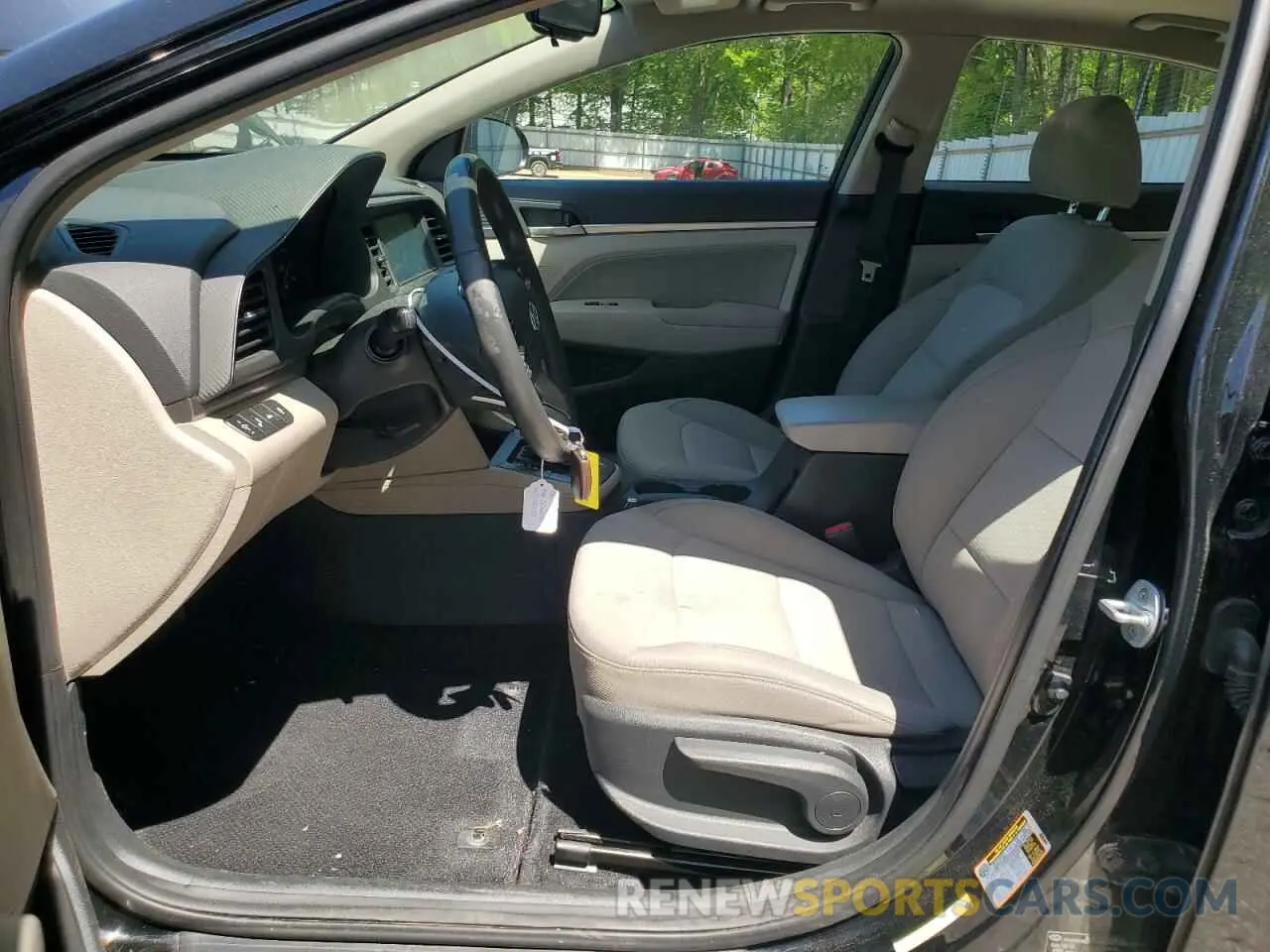 7 fotografías del automóvil dañado 5NPD84LFXLH585582 HYUNDAI ELANTRA 2020