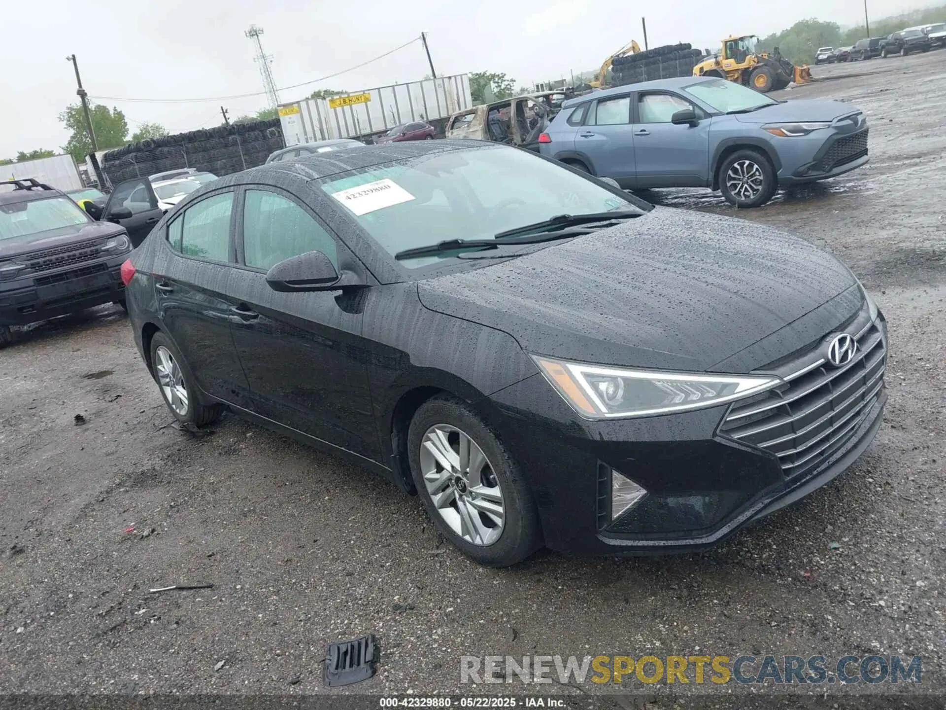 1 fotografías del automóvil dañado 5NPD84LFXLH592032 HYUNDAI ELANTRA 2020