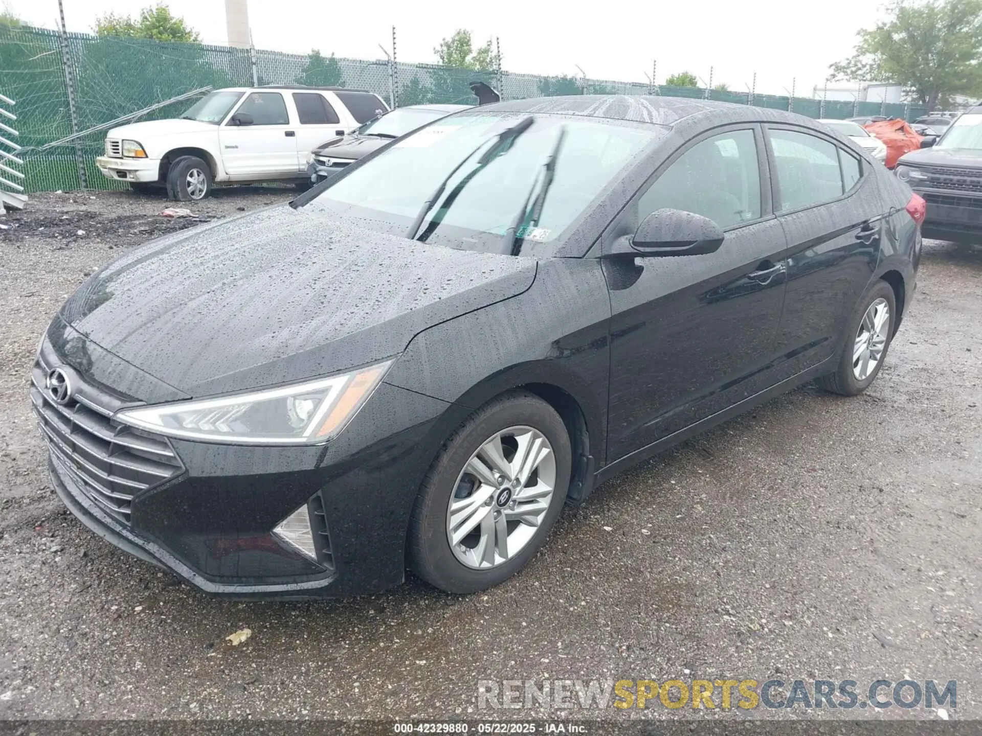 2 fotografías del automóvil dañado 5NPD84LFXLH592032 HYUNDAI ELANTRA 2020